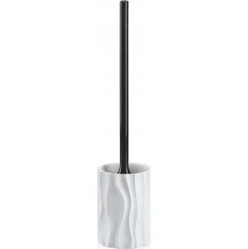 WC štětka WC souprava Merida polyresin bílá 43,0cm 10,0cm
