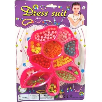 kreativní sada SADA KORÁLKŮ pro VÝROBU NÁRAMKŮ DIY box