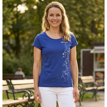 Dámské tričko Dámské triko ALTISPORT ALW133122 KRÁLOVSKÁ MODRÁ S