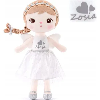 Obraz Panenka Metoo - Dárek na křtiny - Anděl na rok Plyšová Hračka metrička 0+