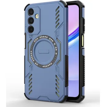 Pouzdro na mobilní telefon Techsuit - Pouzdro ArmorMag - Samsung Galaxy A15 4G - modré