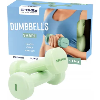 Vinylové činky Spokey 2x 1 kg 2 ks