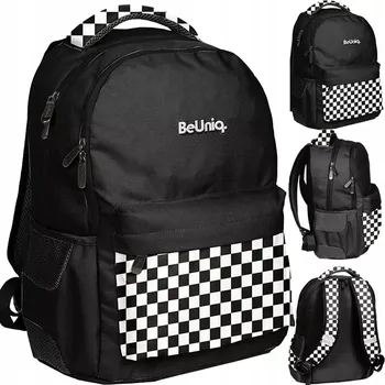 Školní batoh Školní batoh vícekomorový Paso bílý, černý