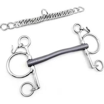 Udidlo pro koně Udidlo Baby Pelham nelomené Titanium Sara Fager 13,5 cm