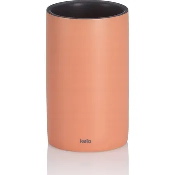 Držák na kartáček Pohár Matsi keramika broskvově růžová 11 cm