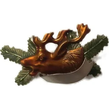 Odznak Hlava jelena a stuha - barevný