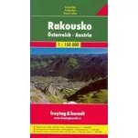 Rakousko - autoatlas Freytag - 1:150t