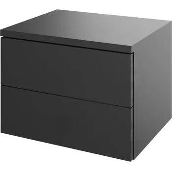 Noční stolek Noční stolek závěsný se dvěma zásuvkami, click-on, šířka 40 cm