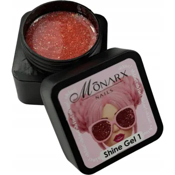 Lak na nehty MONARX Stavební GEL na nehty SHINE 1 15 ml.