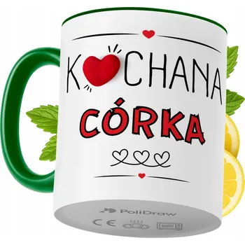 Hrnek Polidraw Hrnek Polidraw pro dceru keramika 330 ml