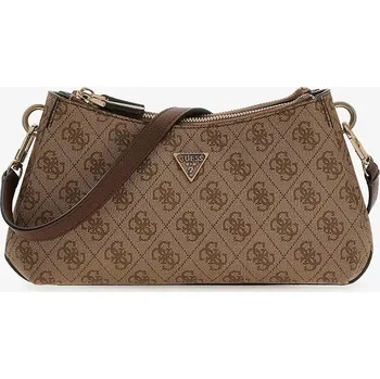 Kabelka GUESS Noelle II 3 Comp Shoulder Cross Body Latte Logo/Brown Universal