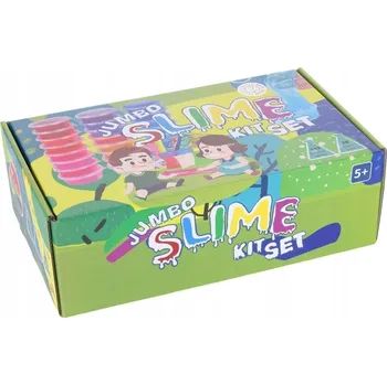 Modelovací hmota Nobo Slime sada na výrobu slizu Pěnová Plastelína XXL Kreativní BOX Nobo Kids