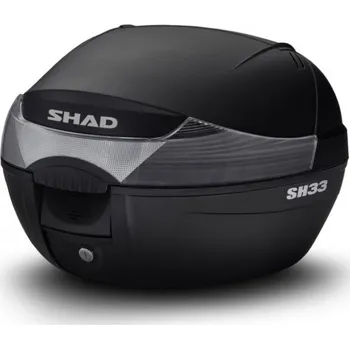 Auto-moto Vrchní kufr na motorku SHAD SH33 černá pro HONDA NSS 125 Forza