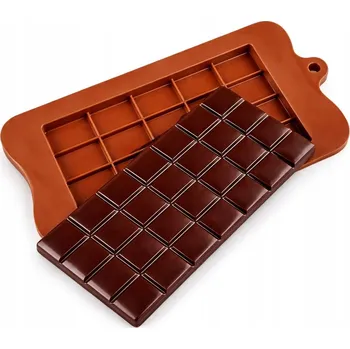 Forma na pečení Silikonová forma na čokoládu tabulka čokolády B1995