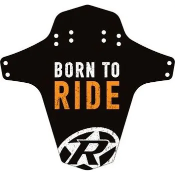 Blatník na kolo Přední blatník Reverse born to ride černý