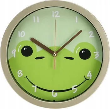 Hodiny Nástěnné hodiny KIDS ANIMAL 20 cm ŽÁBA (Žába)