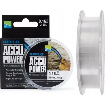 Rybářský vlasec Vlasec Preston ACCU Power 0,14 mm 100 m
