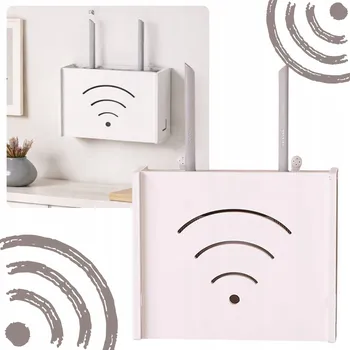 police DRŽÁK NA ZEĎ POLICE NA ZEĎ KRYT NA WIFI ROUTER