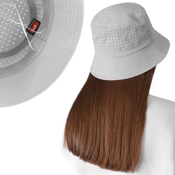 Klobouk Pako Jeans bucket klobouk šedý, univerzální velikost