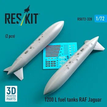 Plastikový model Reskit 1/72 1200 L fuel tanks RAF Jaguar (2 pcs.)
