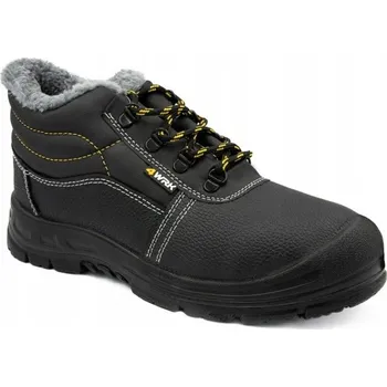 Pracovní obuv Pracovní obuv kotníková 4WRK pánská kožená zimní zateplená obuv WINT S3 velikost 41