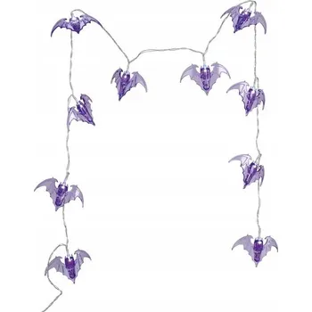 Vánoční dekorace SVĚTELNÝ ŘETĚZ GRLANDA LIVARNO NETOPÝŘI – 180 CM, 10 LED DIOD, 6HODINOVÝ ČASOVAČ