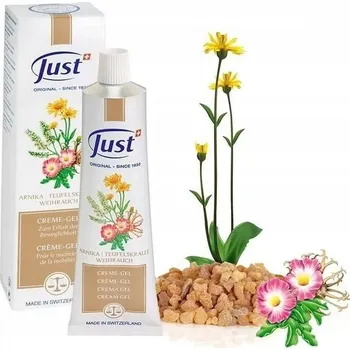 JUST ŠVÝCARSKO Bylinný krém s arnikou a čertovým drápem 60 ml