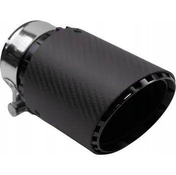 Koncovka výfuku Koncovka výfuku 89mm vstup 76mm Carbon Matt (Matný Karbon)