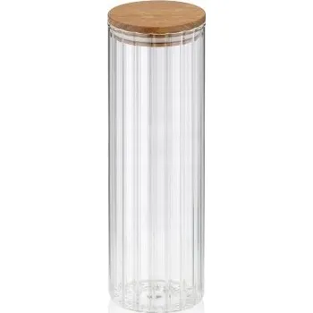 Dóza na potraviny Zásobní dóza Dorothea sklo transparentní 27,0cm 9,0cm 1,5l