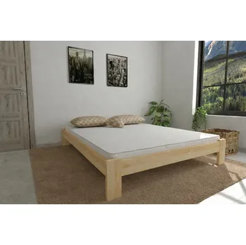 Ložnice Postel z masivu borovice Adam 160x200 cm + rošt ZDARMA