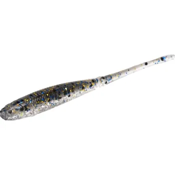 Rybářský háček 8ks - Gumová Nástraha Mikado Mortal Tail 5cm Crystal Flash