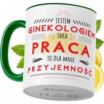 Hrnek Polidraw Hrnek Polidraw pro gynekologa keramika 330 ml