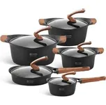 Sada nádobí s mramorovým povrchem – 15 kusů