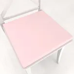 Čtvercový podsedák Rongo RG-062 Cukrově růžový - 38x38x3 cm