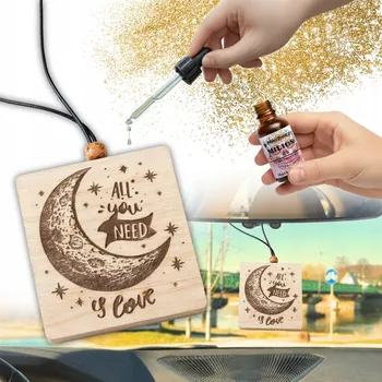 Vůně do auta Vůně do auta ALL YOU NEED IS LOVE + parfém | Osvěžovač vzduchu do auta
