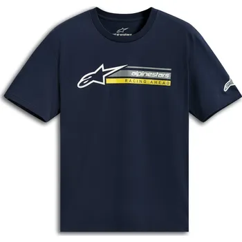 Pánská móda triko PARTAKE CSF, ALPINESTARS (modrá)
