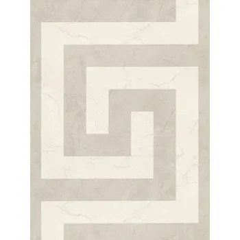 Tapeta A.S. Création | Vliesová tapeta na zeď Versace 6 79174-5 | 0,53 x 10,05 m | krémová, šedá + Krémová, šedá vliesová tapeta na stěnu 791745 v rozměru 0,53 x 10,05 m