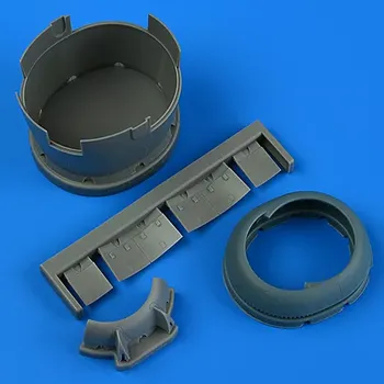 Plastikový model Quickboost 1/48 F6F-3 Hellcat early cowling&cool.flaps closed