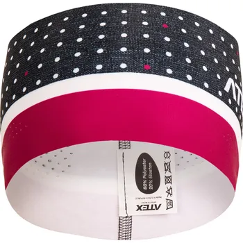 Sportovní čelenka ATEX Tenká sportovní čelenka BERG růžová S-M