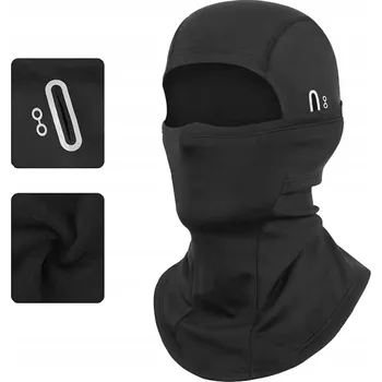 Kukla ZATEPLENÁ TERMOAKTIVNÍ KUKLA POD PŘILBU NA MOTORKU, LYŽE, S UV OCHRANOU