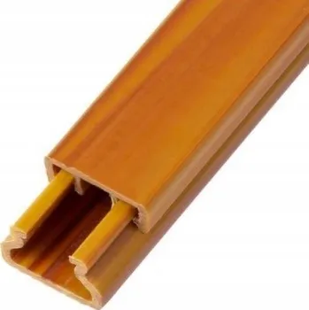 kabelová chránička Instalační lišta světle hnědá 25x15 2M Kabelový kanál PAWBOL Žlab K.2515