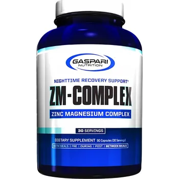 Gaspari ZM Complex 90 kapslí ZMA zinek hořčík vitamín B6 testosteron regenerace