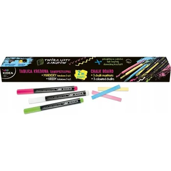 Obraz Křídová tabule Kidea 45 x 200 cm