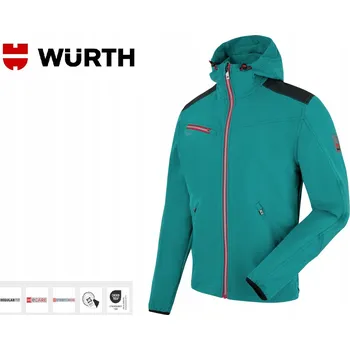 Pánská bunda ELASTICKÁ SOFTSHELLOVÁ BUNDA WURTH EVOLUTION PETROL VEL. XL