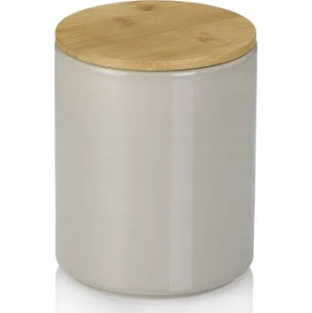 Dóza na potraviny Plechovka Cady keramická světle šedá 1,7l