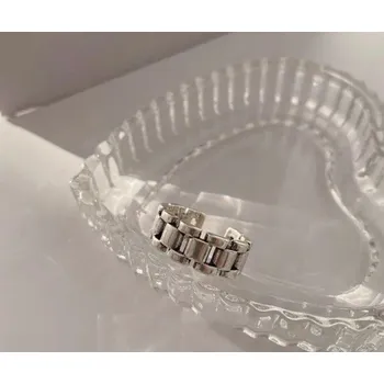 Prsten Stříbrný prstýnek unisex nastavitelná velikost elegantní design pro každodenní nošení unisex prstýnek pro všechny příležitosti