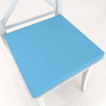 Podsedák Čtvercový podsedák Rongo RG-065 Světle modrý - 38x38x3 cm