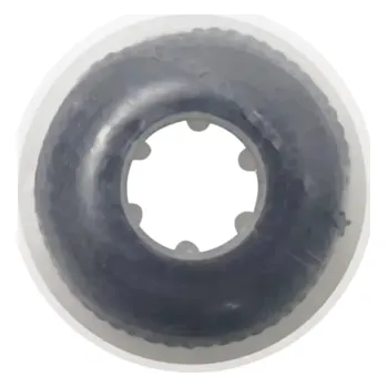 Dentální hygiena Dentální ortodontický řetízek 4,0 mm 4,57 m Dlouhý elastický typ pro rovnátka Gumová role zubařský materiál černá