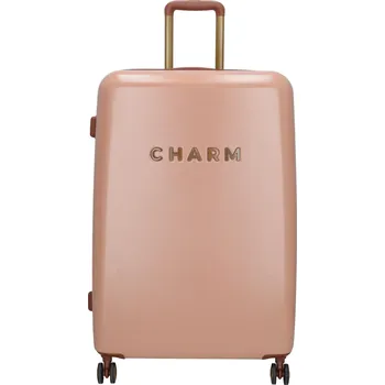 Velký skořepinový kufr Charm London Capetown Barva: Pink
