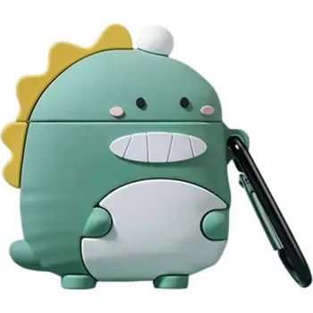 Příslušenství pro sluchátka Motiv dinosaura pro AirPods 1 2 Ochrana proti poškrábání, nárazům a prachu pro bezpečné uložení sluchátek